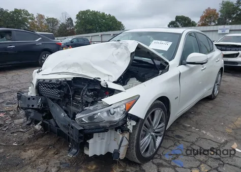 2017 Infiniti Q50 3.0T Sport z USA, uszkodzony, nr VIN JN1EV7AR7HM831242